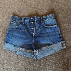 Zara women’s denim shorts